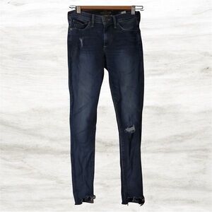 Lucky Brand Jeans Women's Size 00 24 Blue Skinny Jeans Ava Skinny Ankle Boho